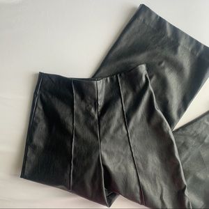Black Leather Pants
